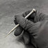 1880 antique sterling silver mechanical pencil extendable 77-100mm with intaglio